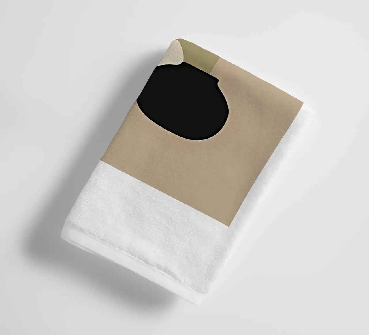 Schaduwen van Sereniteit badhanddoek van Jose