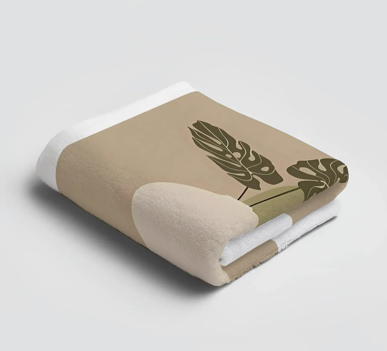 Schaduwen van Sereniteit badhanddoek van Jose