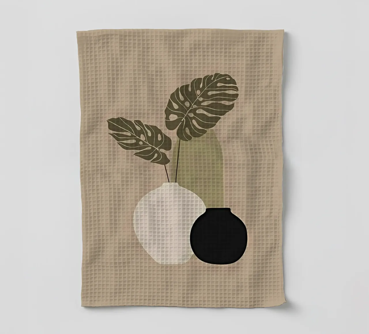 Schaduwen van Sereniteit theedoek van Jose