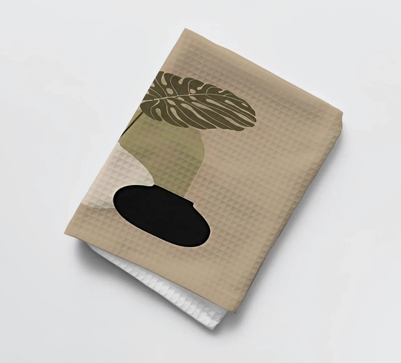 Schaduwen van Sereniteit theedoek van Jose