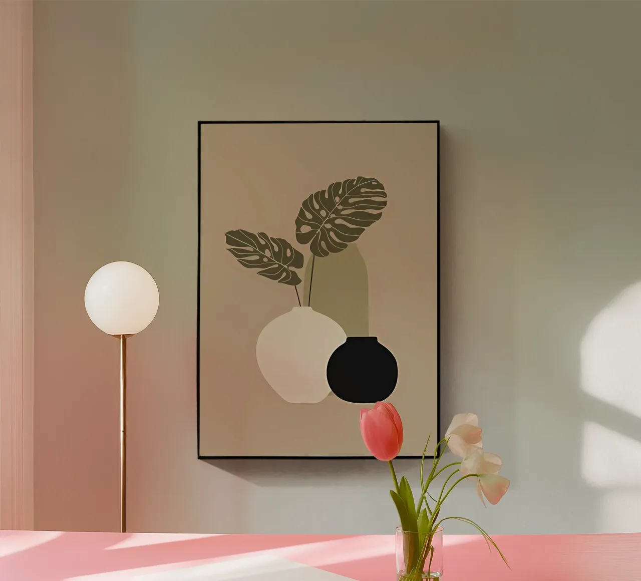 Schaduwen van Sereniteit acryl van Jose