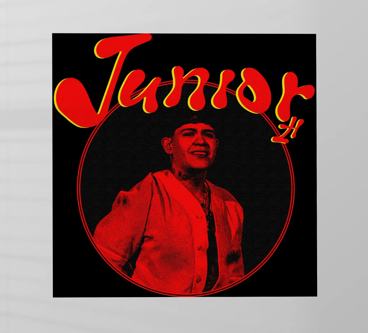 Design Red face Classic - Junior H pellicola backlit da igoshartwrks