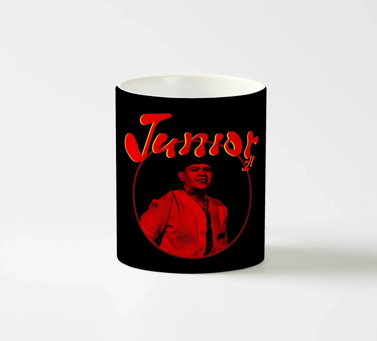 Design Red face Classic - Junior H tazza in ceramica da igoshartwrks