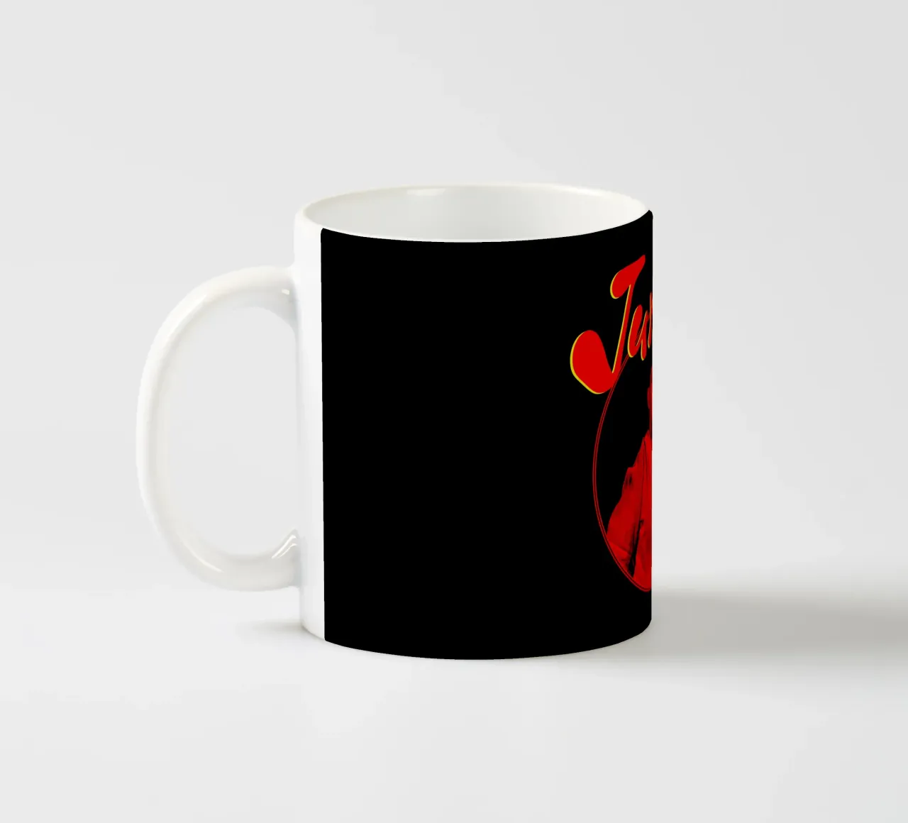 Design Red face Classic - Junior H tazza in ceramica da igoshartwrks
