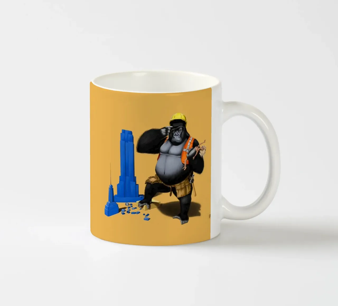 Building an Empire (Coloured) tazza in ceramica da Rob Art | Illustration