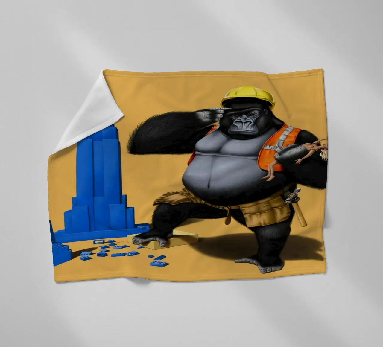 Building an Empire (Coloured) coperta in pile da Rob Art | Illustration