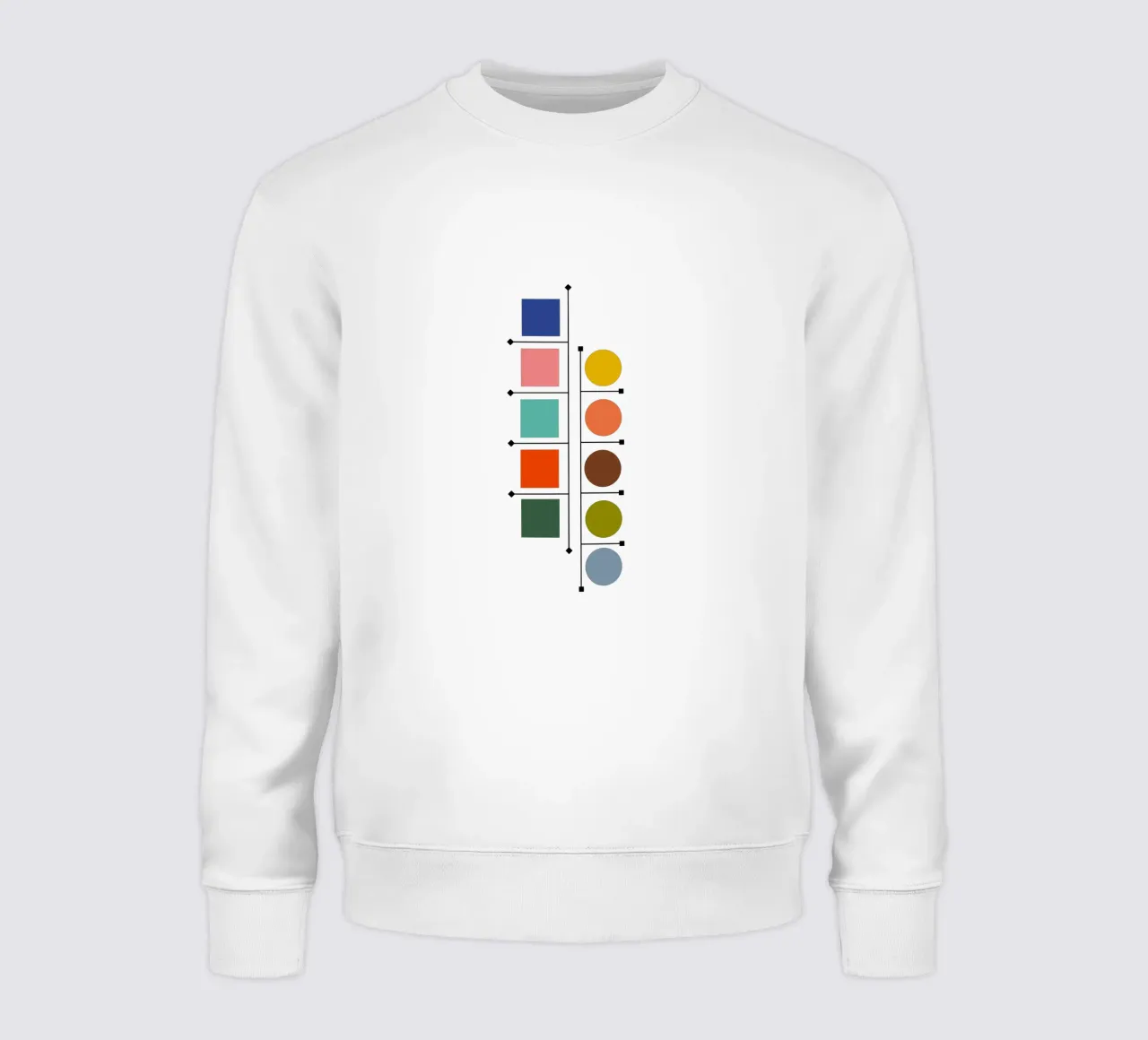 Atomic age shapes deco felpa da TijanaArtStudio88