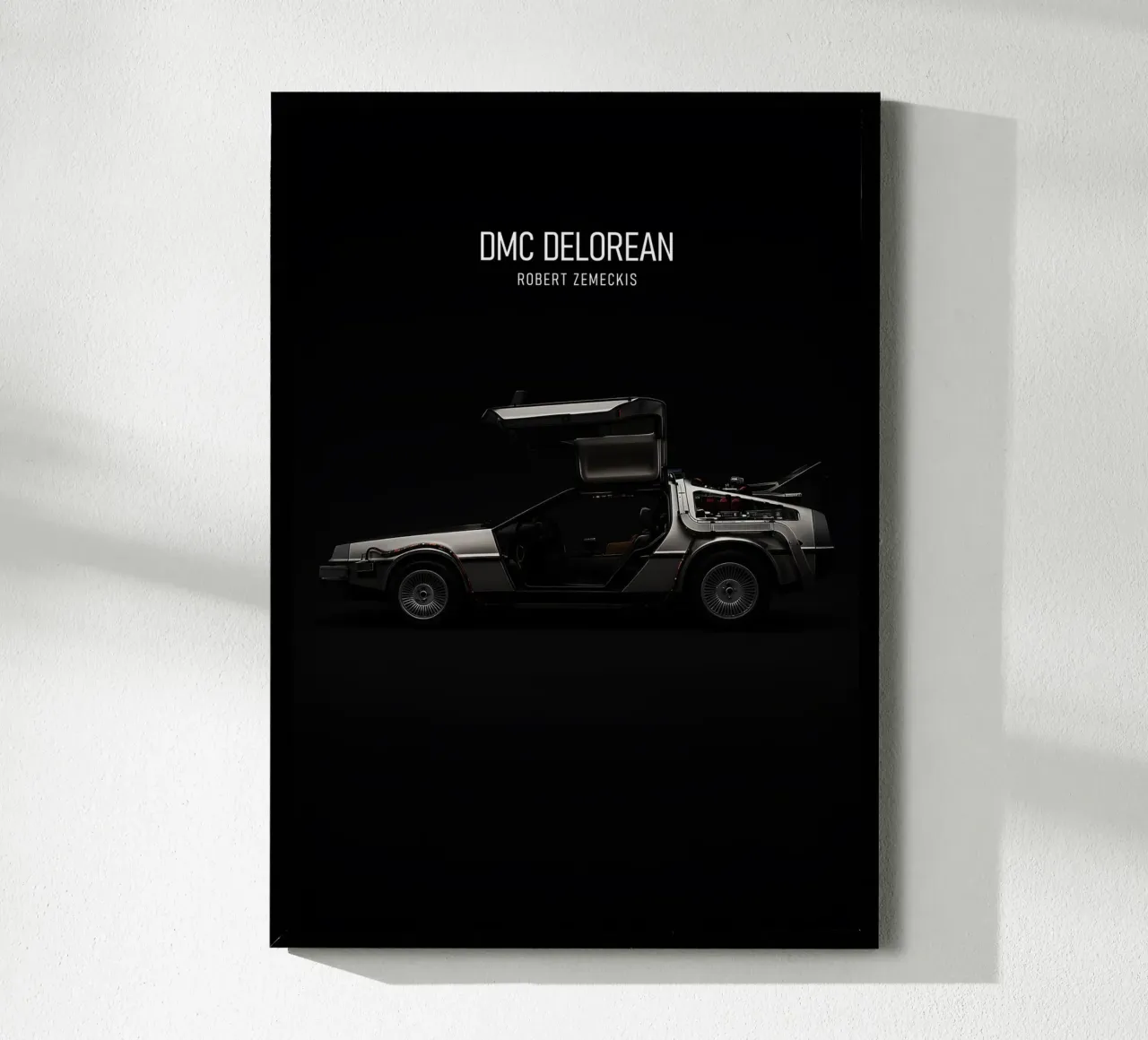 Back to the Future poster con telaio in legno da AlexAuto