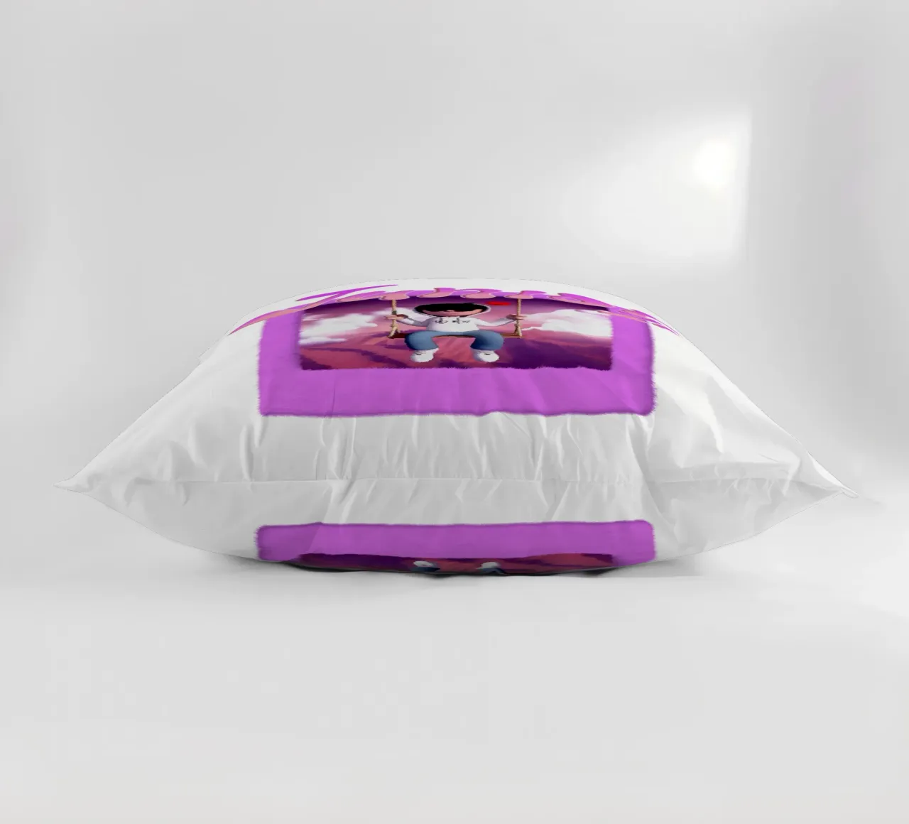 Ragazzi belli e tristi Viola Classico cuscino da igoshartwrks