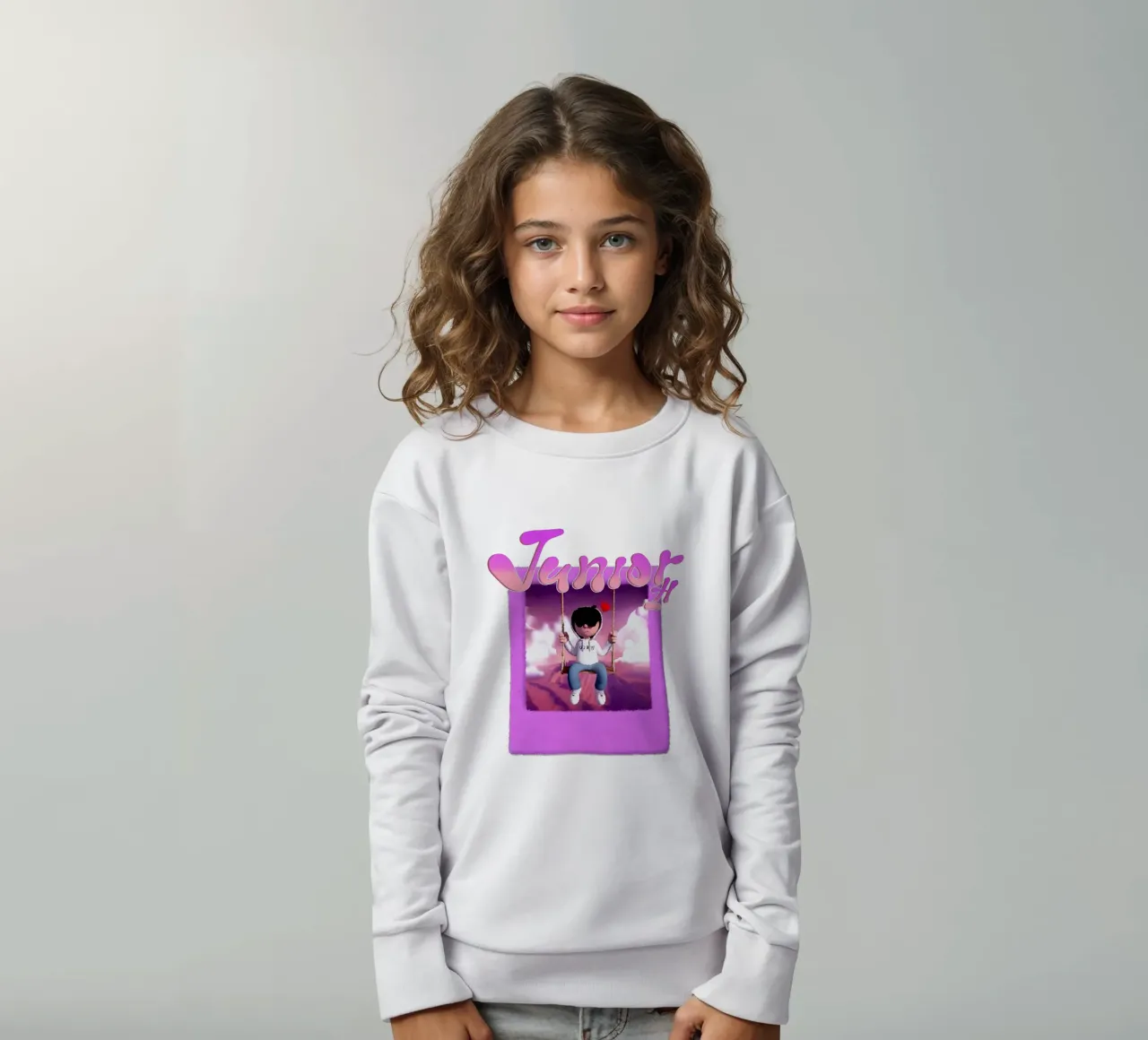 Ragazzi belli e tristi Viola Classico felpa bambino da igoshartwrks