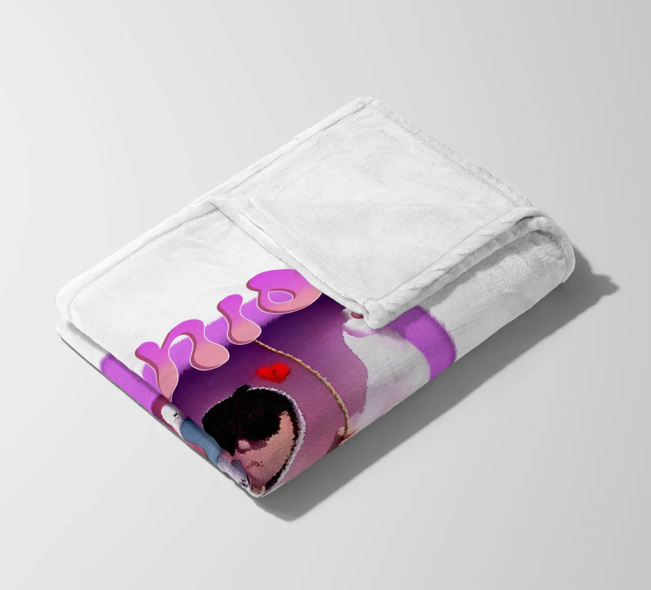 Ragazzi belli e tristi Viola Classico coperta in pile da igoshartwrks