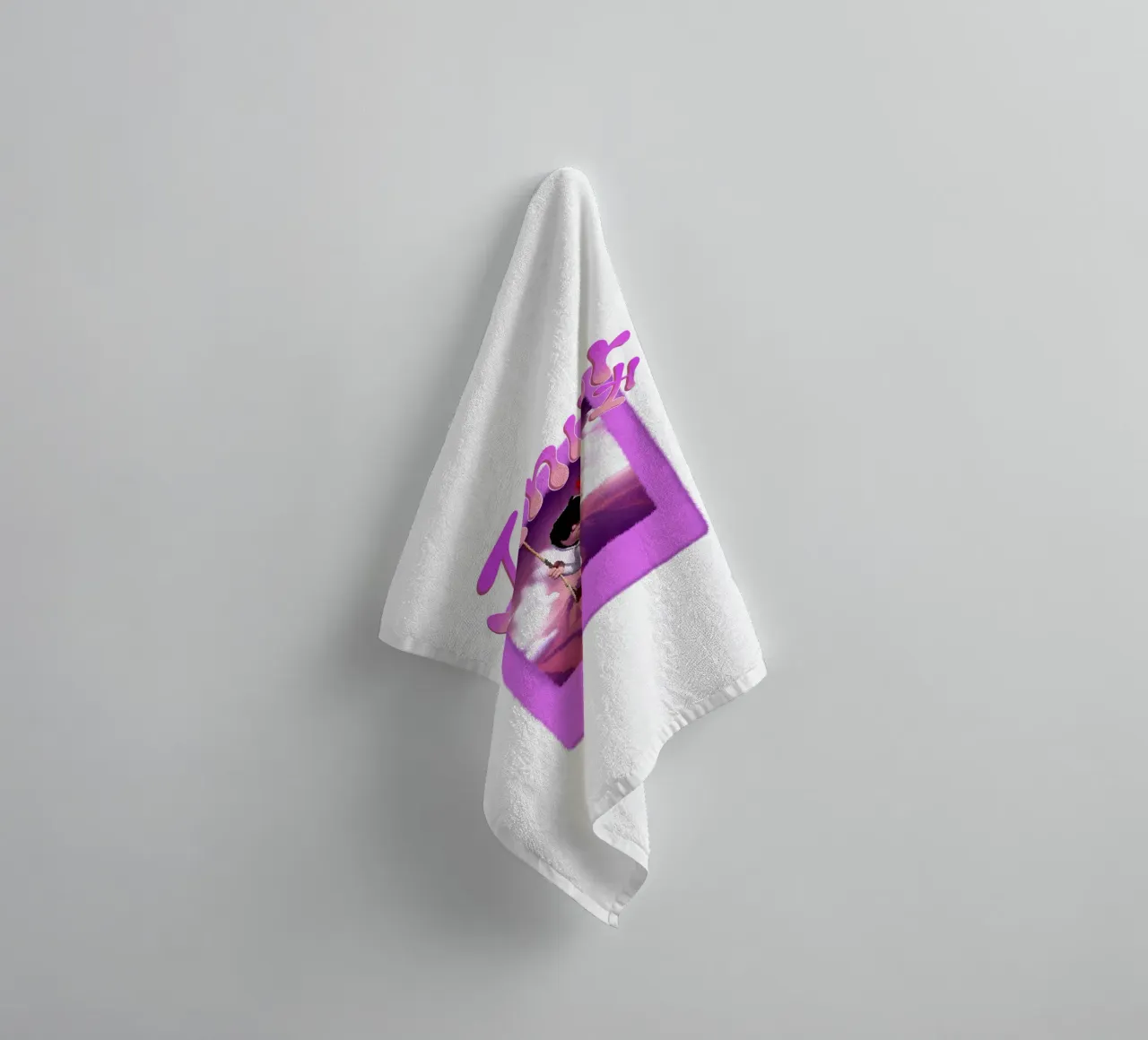 Ragazzi belli e tristi Viola Classico asciugamano da bagno da igoshartwrks