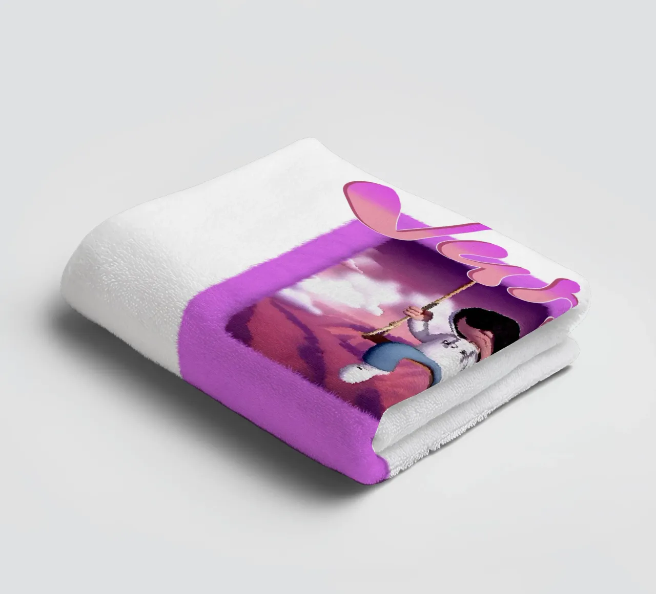 Ragazzi belli e tristi Viola Classico asciugamano da bagno da igoshartwrks