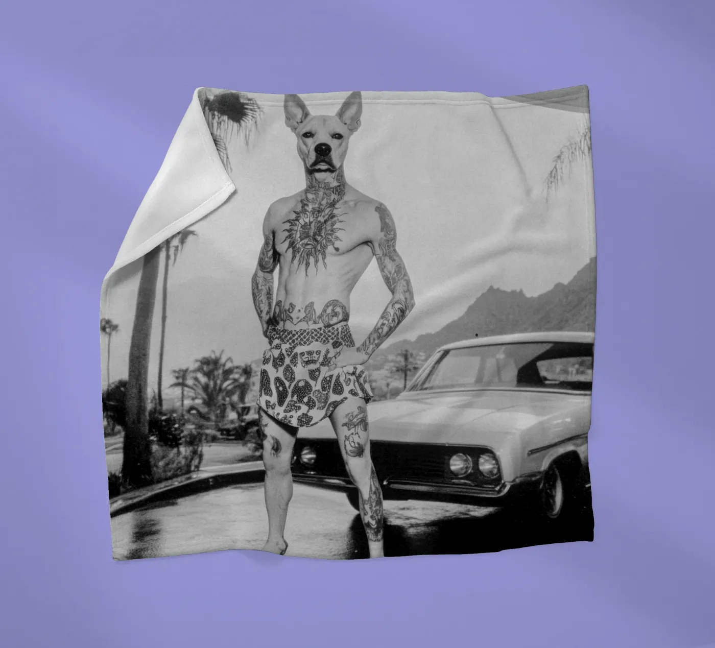 Luan coperta in pile da Affiches Chien Originales – Dogland