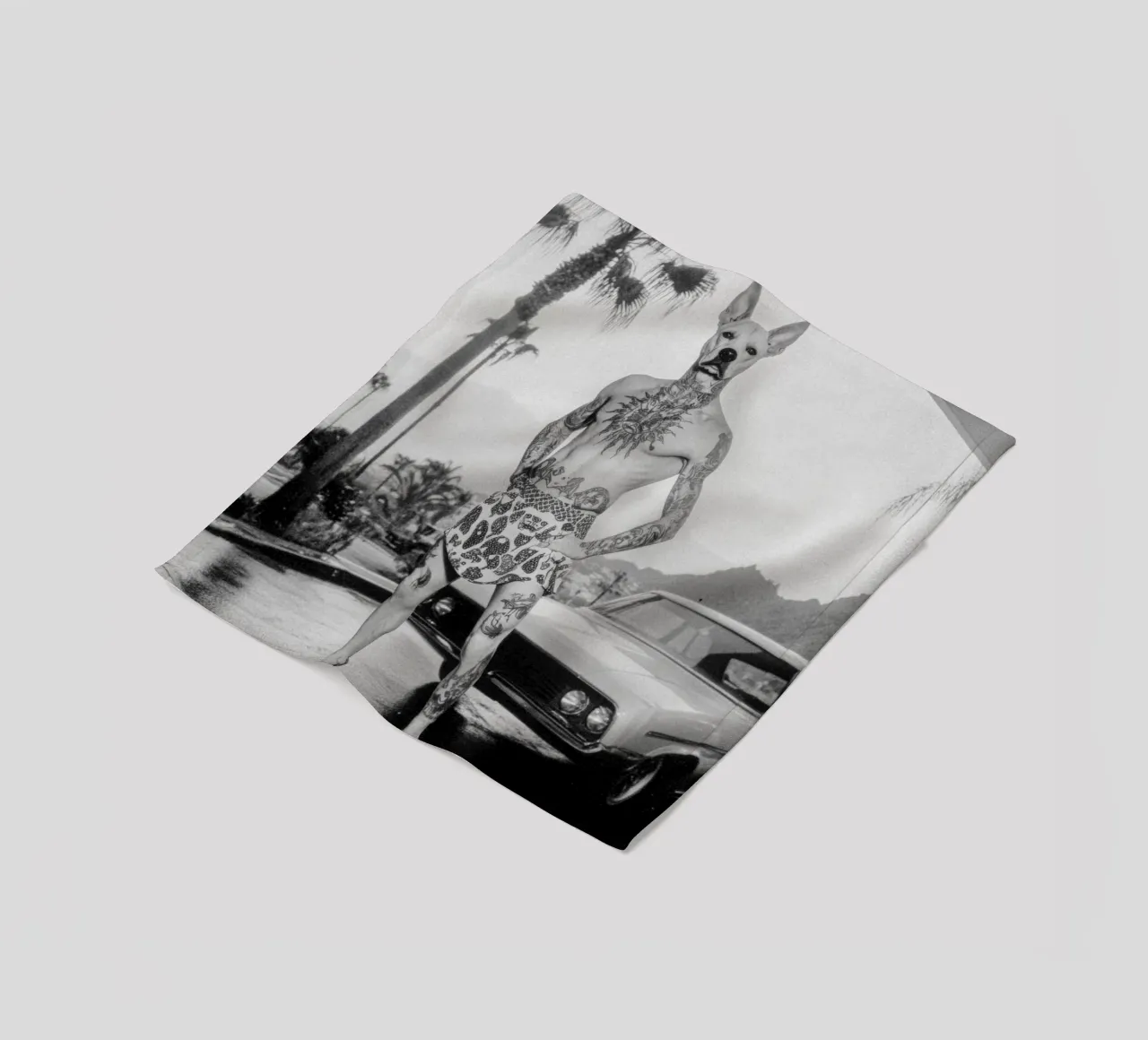 Luan fleecedeken van Affiches Chien Originales – Dogland