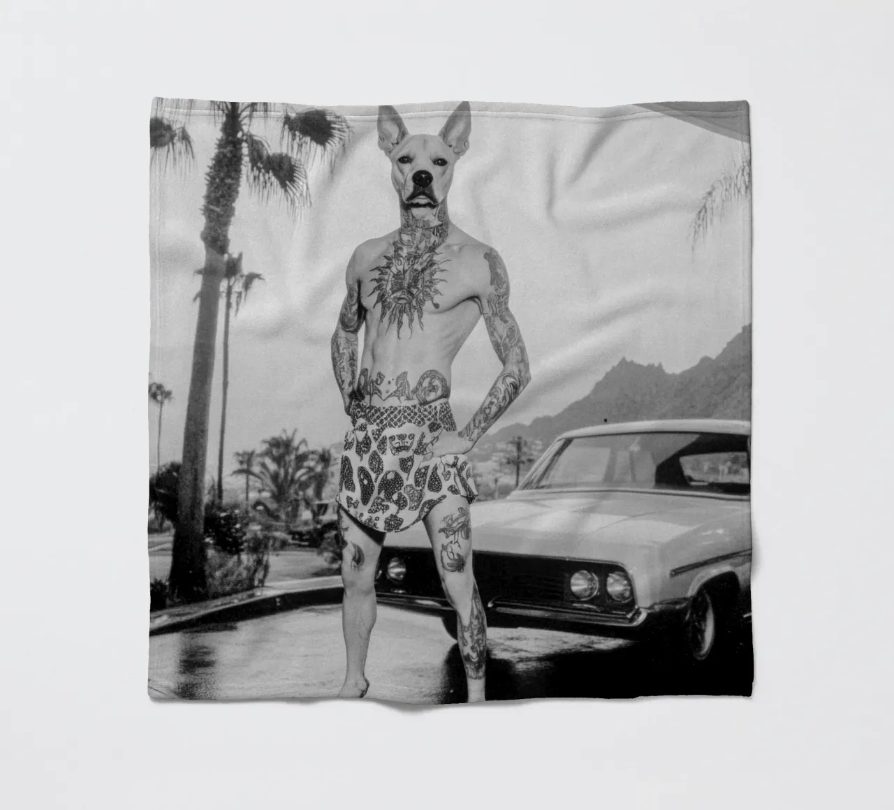 Luan fleecedeken van Affiches Chien Originales – Dogland