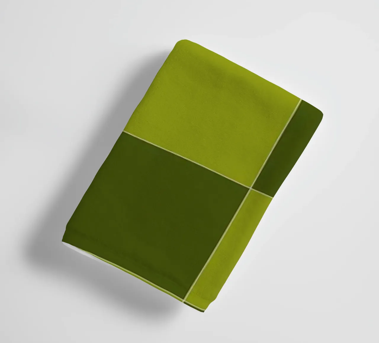 Groovy retro vibrant pattern checks- Sap green asciugamano da bagno da TijanaArtStudio88