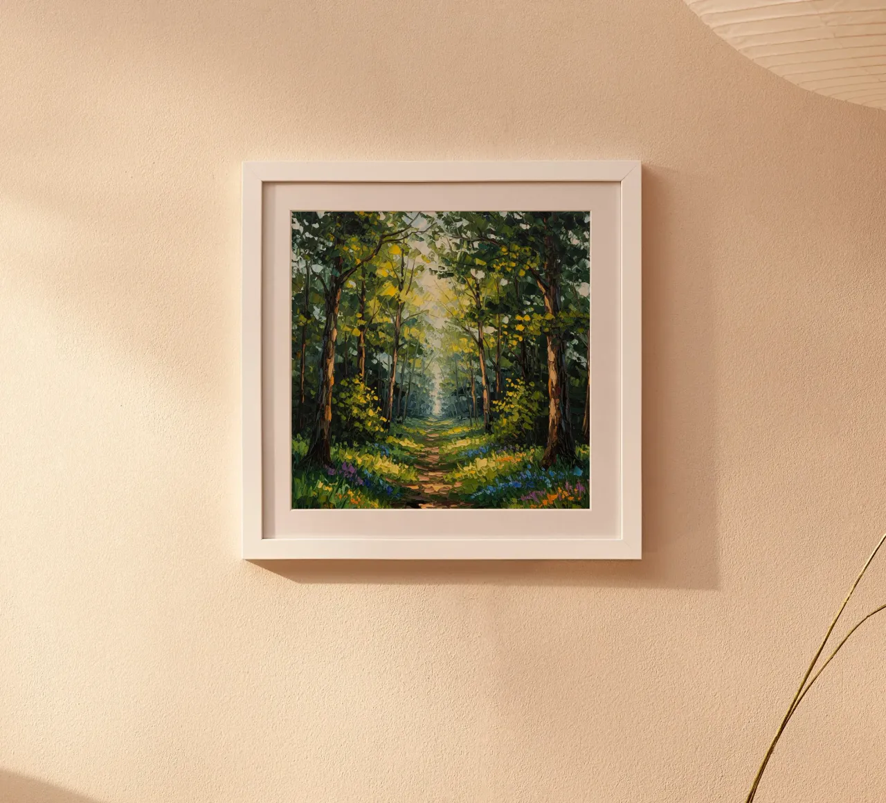 Sentiero per la radura incantata poster da Artistic-shop