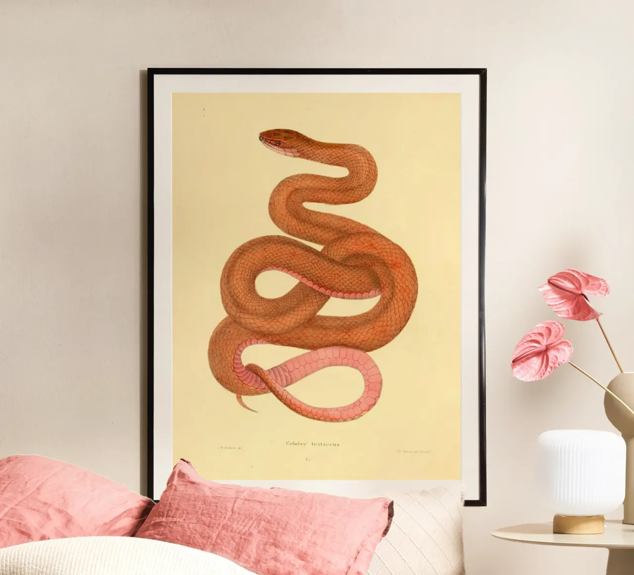 Slither #1 poster da vintagebotanics