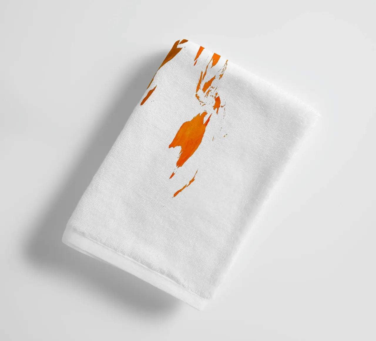 Colors map of the world towel by Justyna Jaszke JBJart