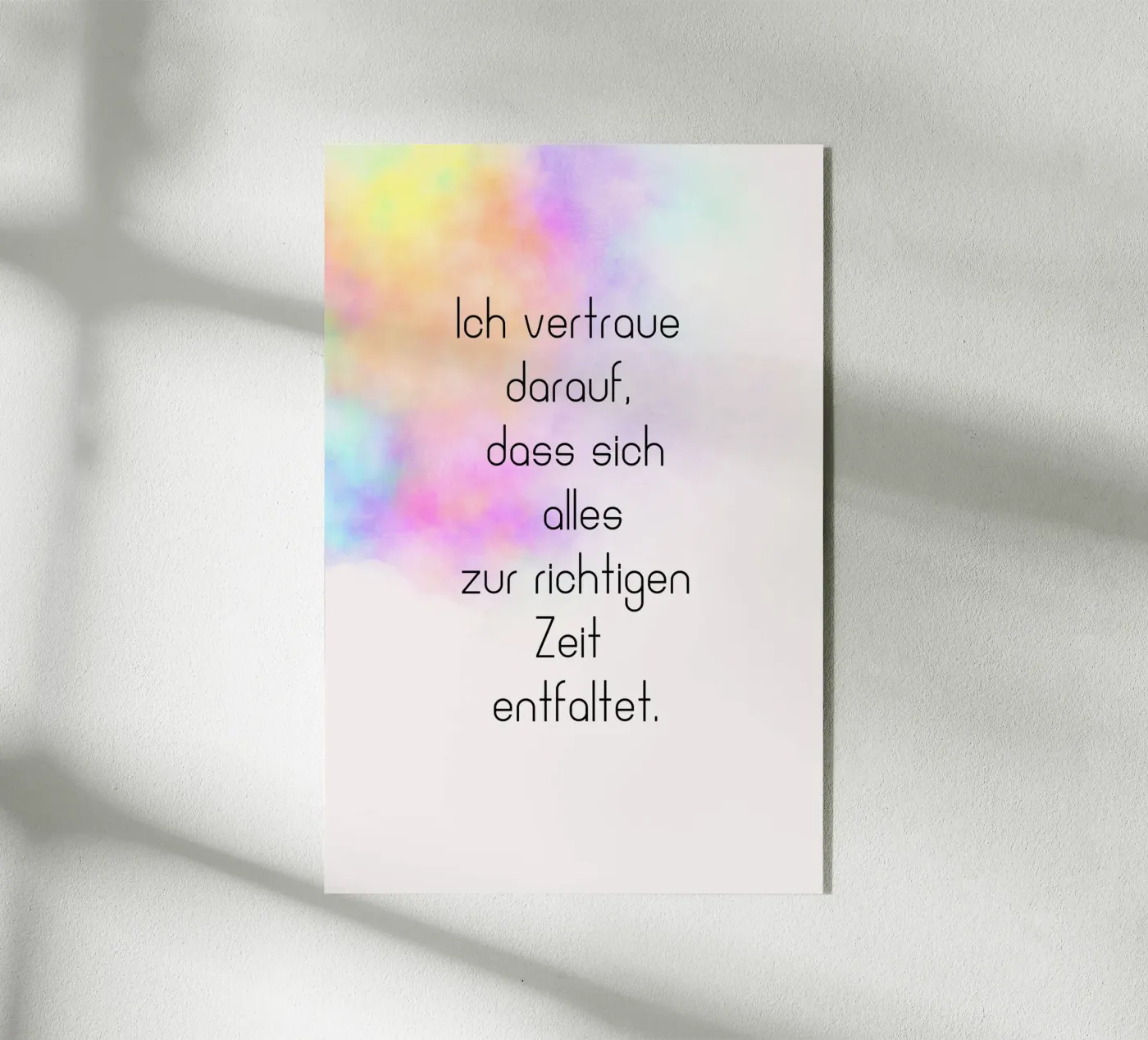 Vertrauen acryl van isabels_wunderwelt_digital_art