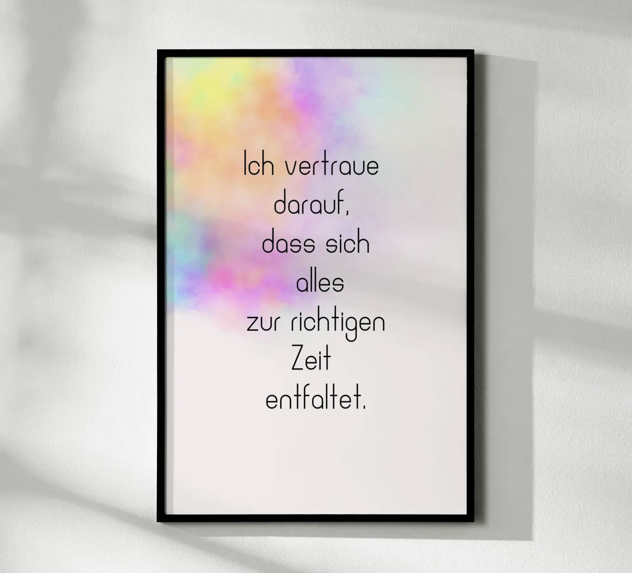 Vertrauen poster da AESTHETIC VIBES by Isabel