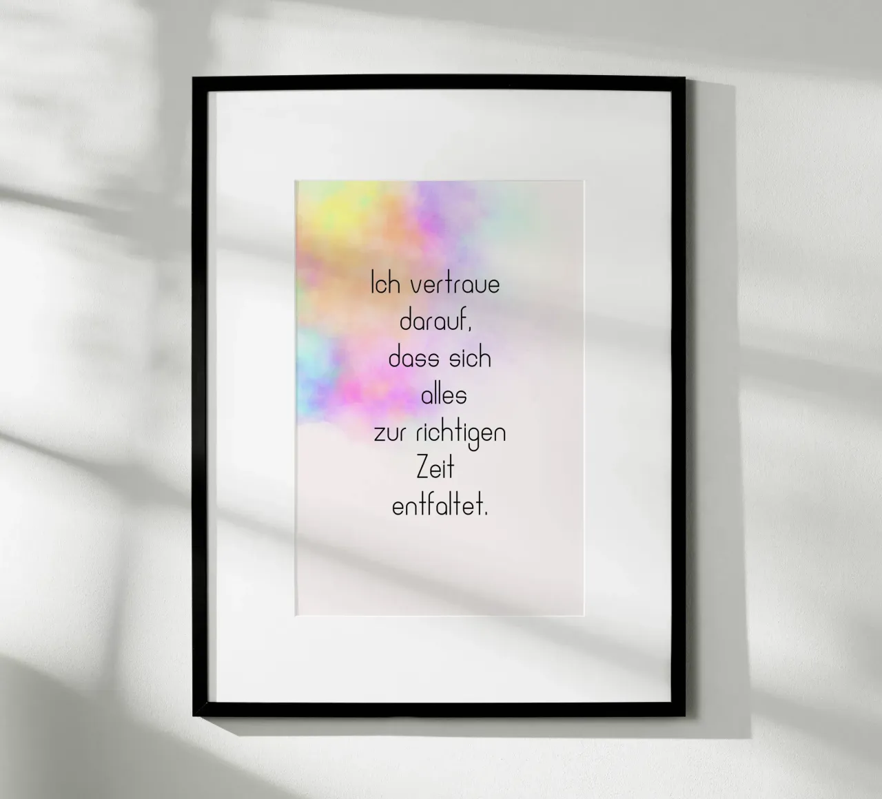 Vertrauen poster da AESTHETIC VIBES by Isabel