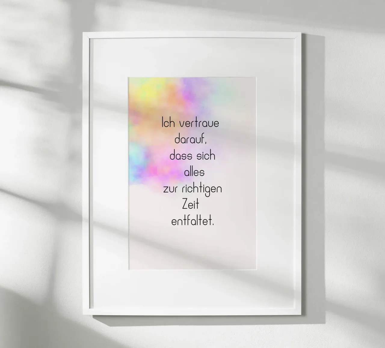 Vertrauen poster da AESTHETIC VIBES by Isabel