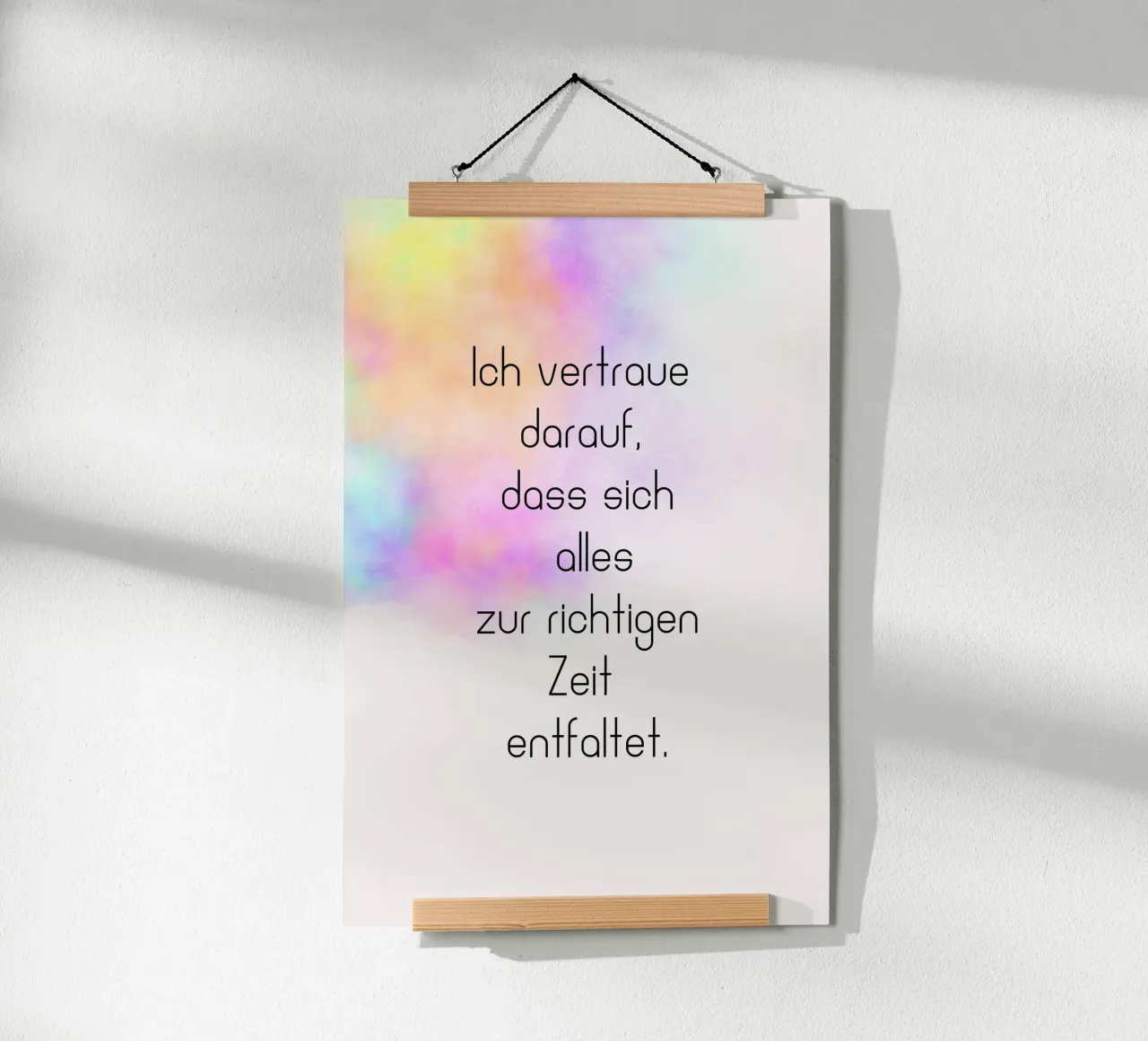 Vertrauen poster da AESTHETIC VIBES by Isabel