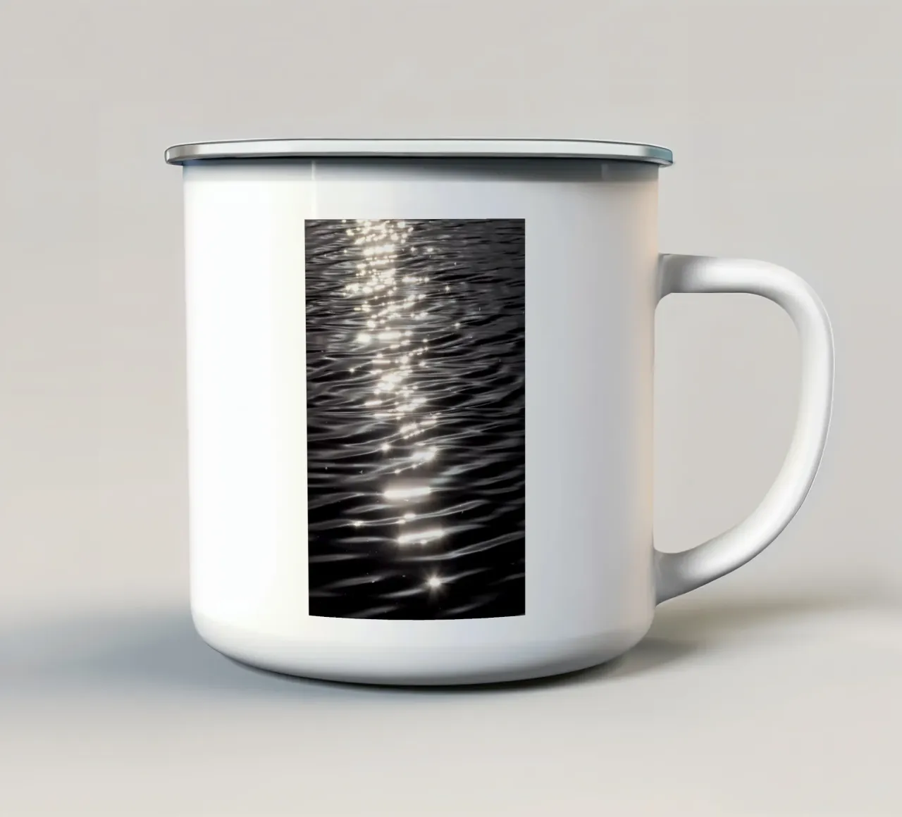 Mar Nero tazza in smalto da rafael campezato