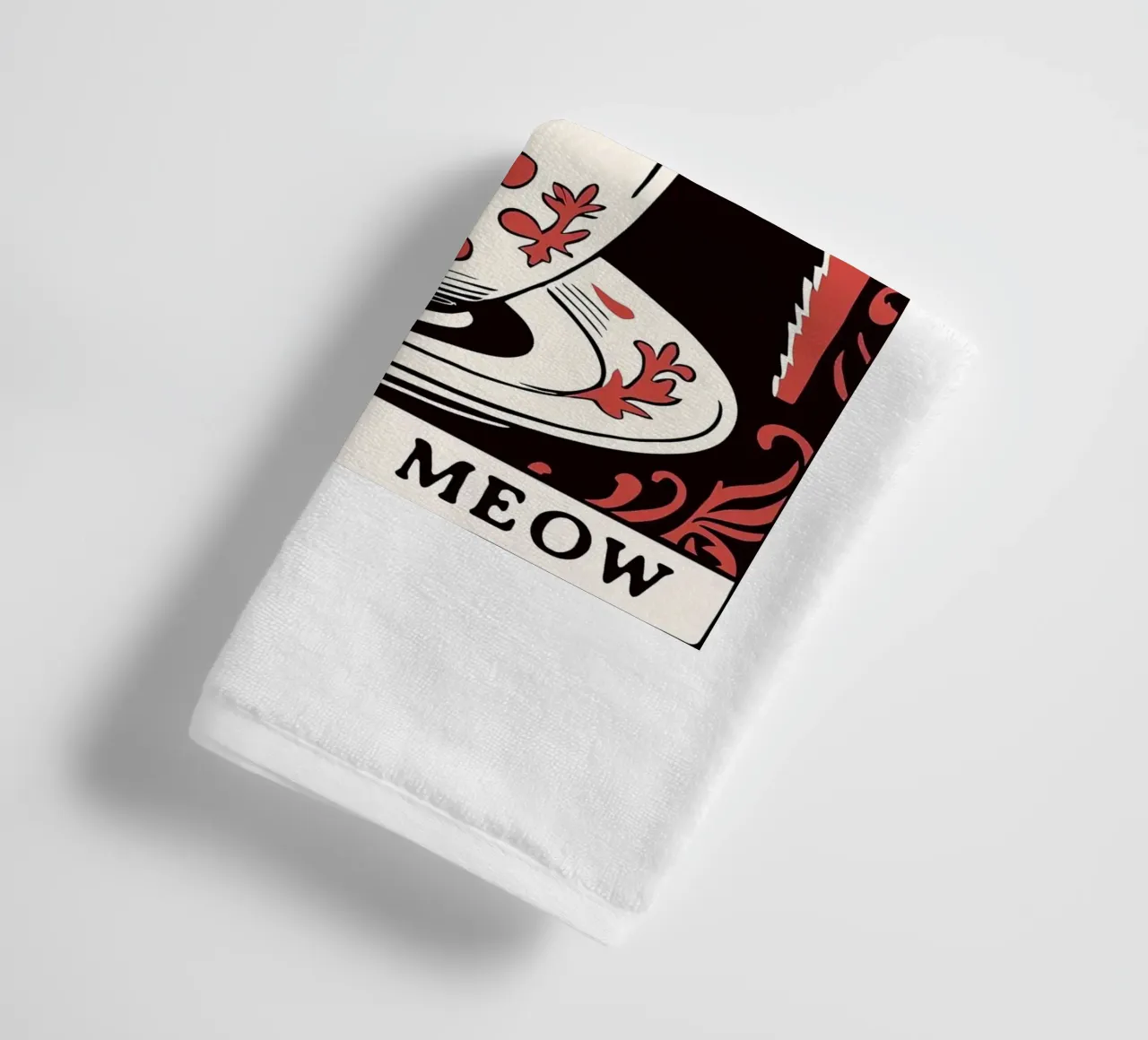 Miao mattutino asciugamano da bagno da Arjun