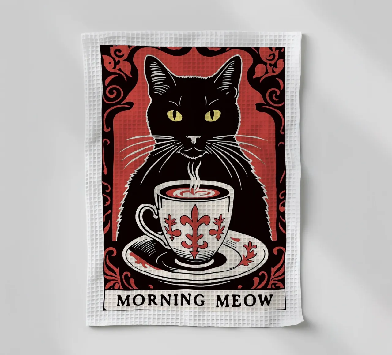 Miao mattutino canovaccio da cucina da Arjun