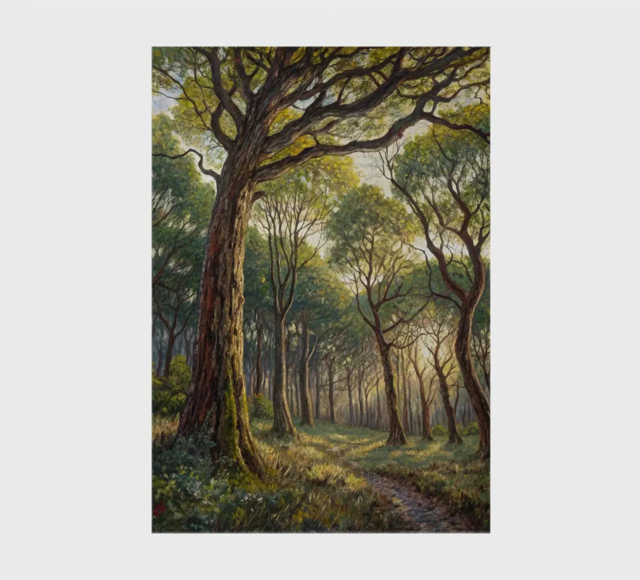 The Luminous Path notebook by Artistic-shop