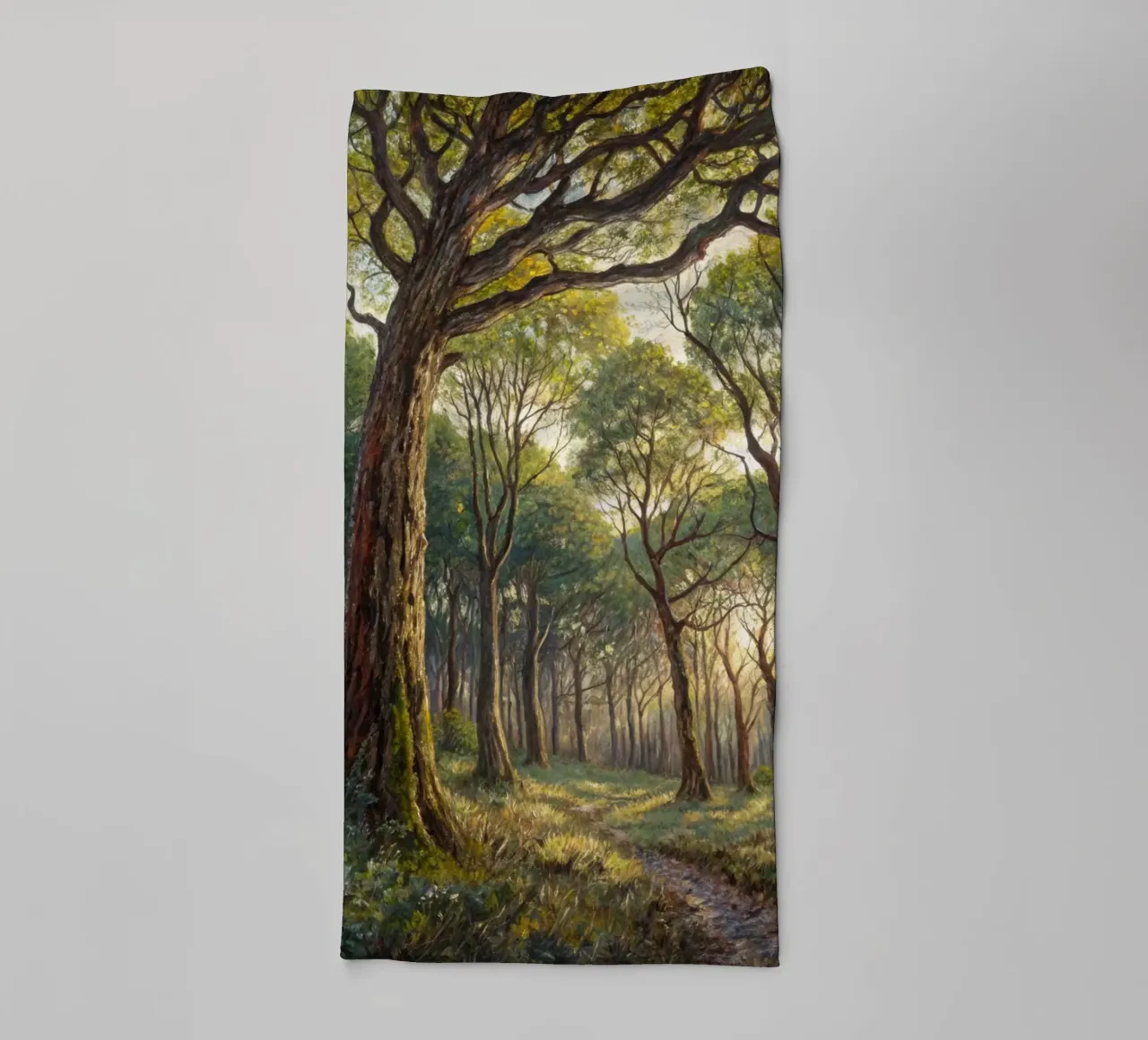 The Luminous Path towel by Artistic-shop