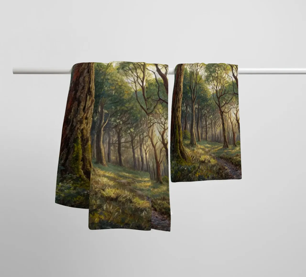 The Luminous Path towel by Artistic-shop
