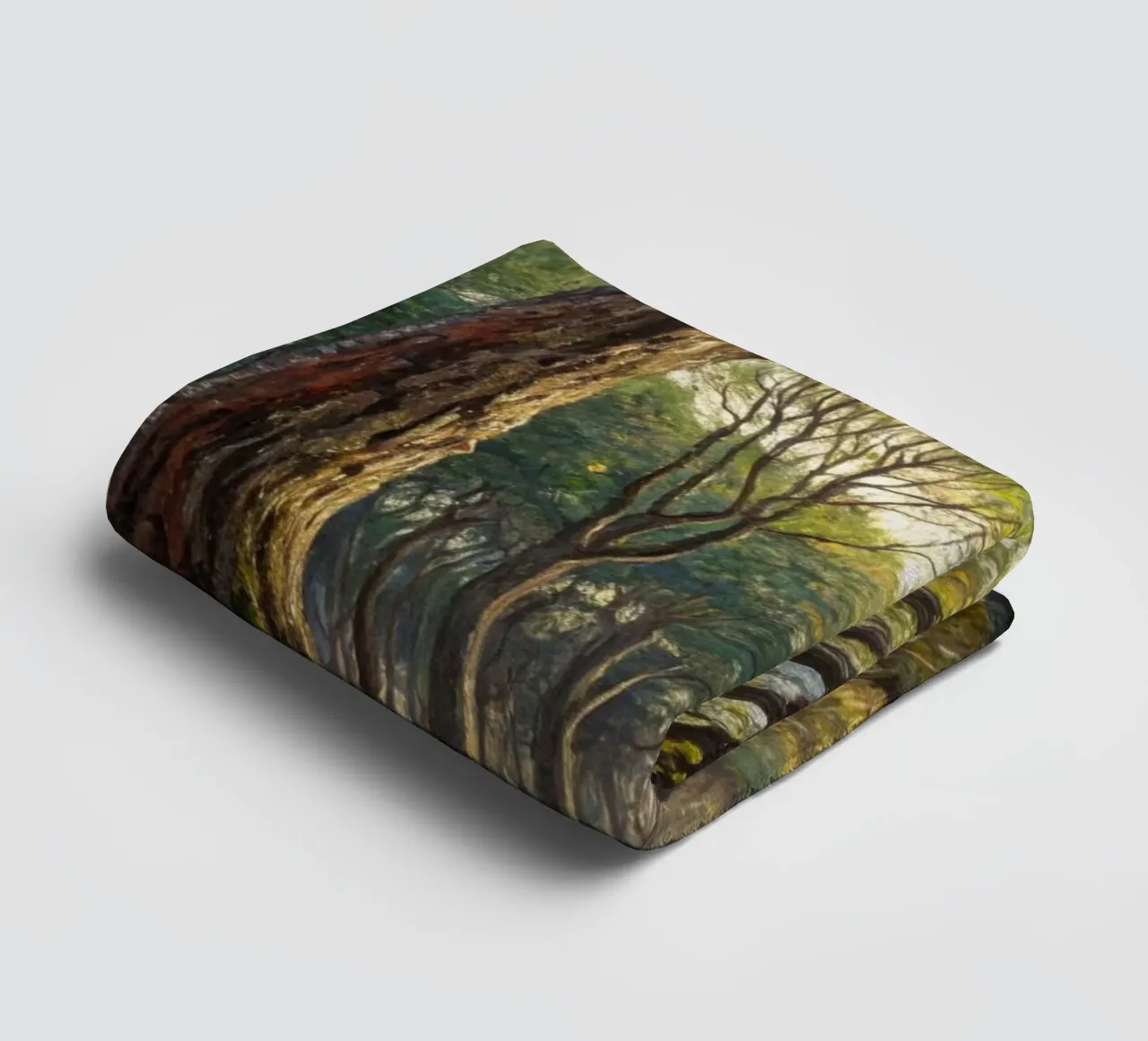 The Luminous Path towel by Artistic-shop