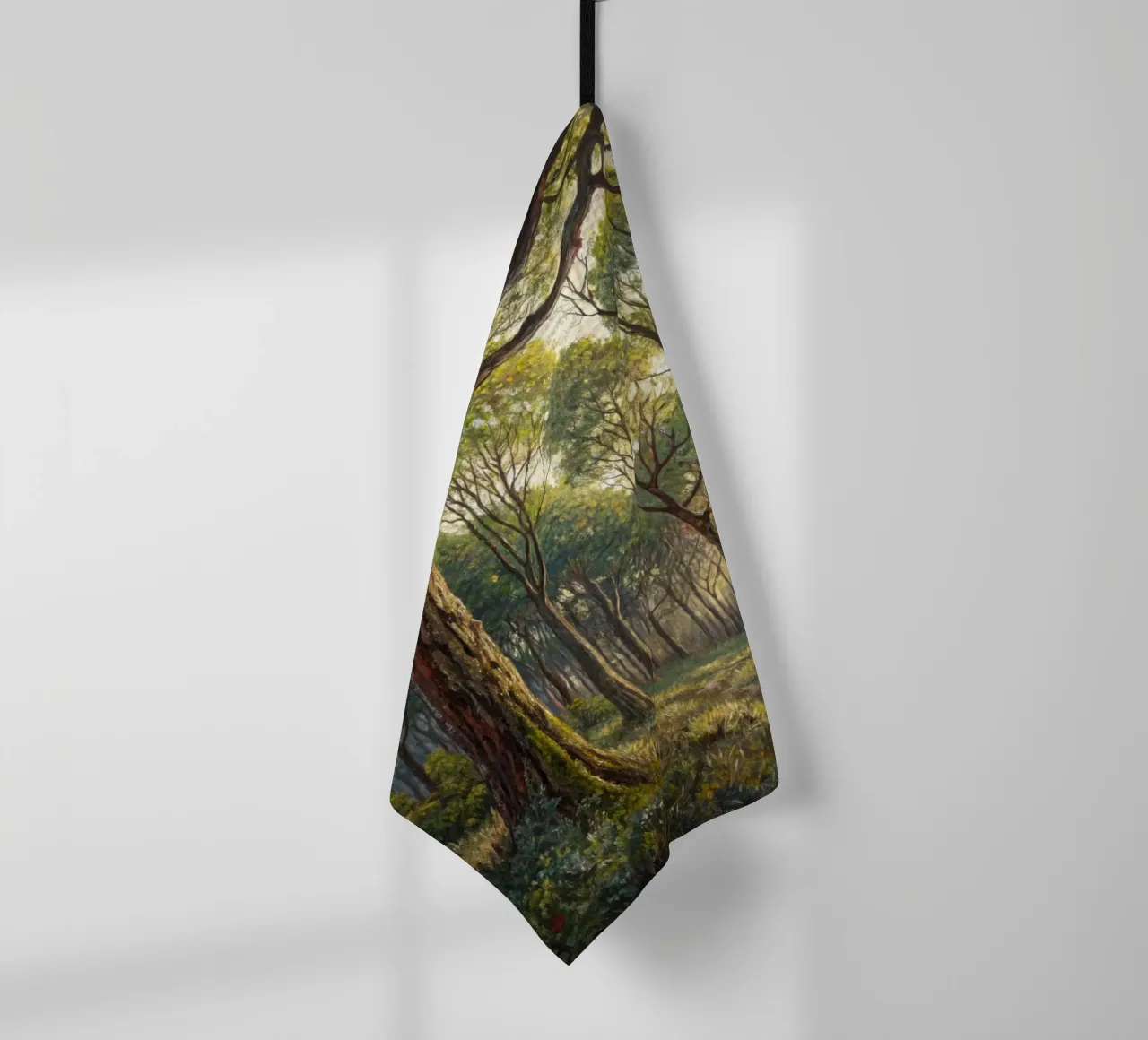 The Luminous Path tea towel by Artistic-shop