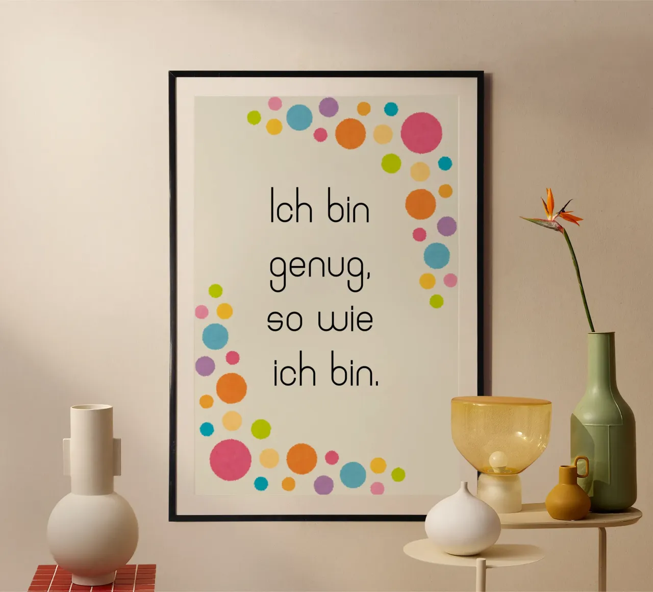 Genug poster by isabels_wunderwelt_digital_art