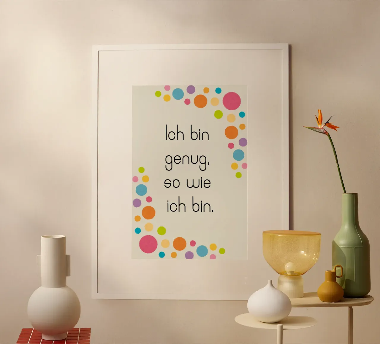 Genug poster by isabels_wunderwelt_digital_art