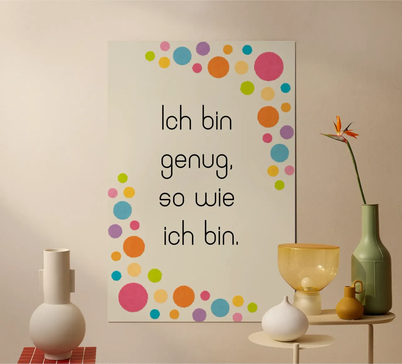 Genug poster by isabels_wunderwelt_digital_art