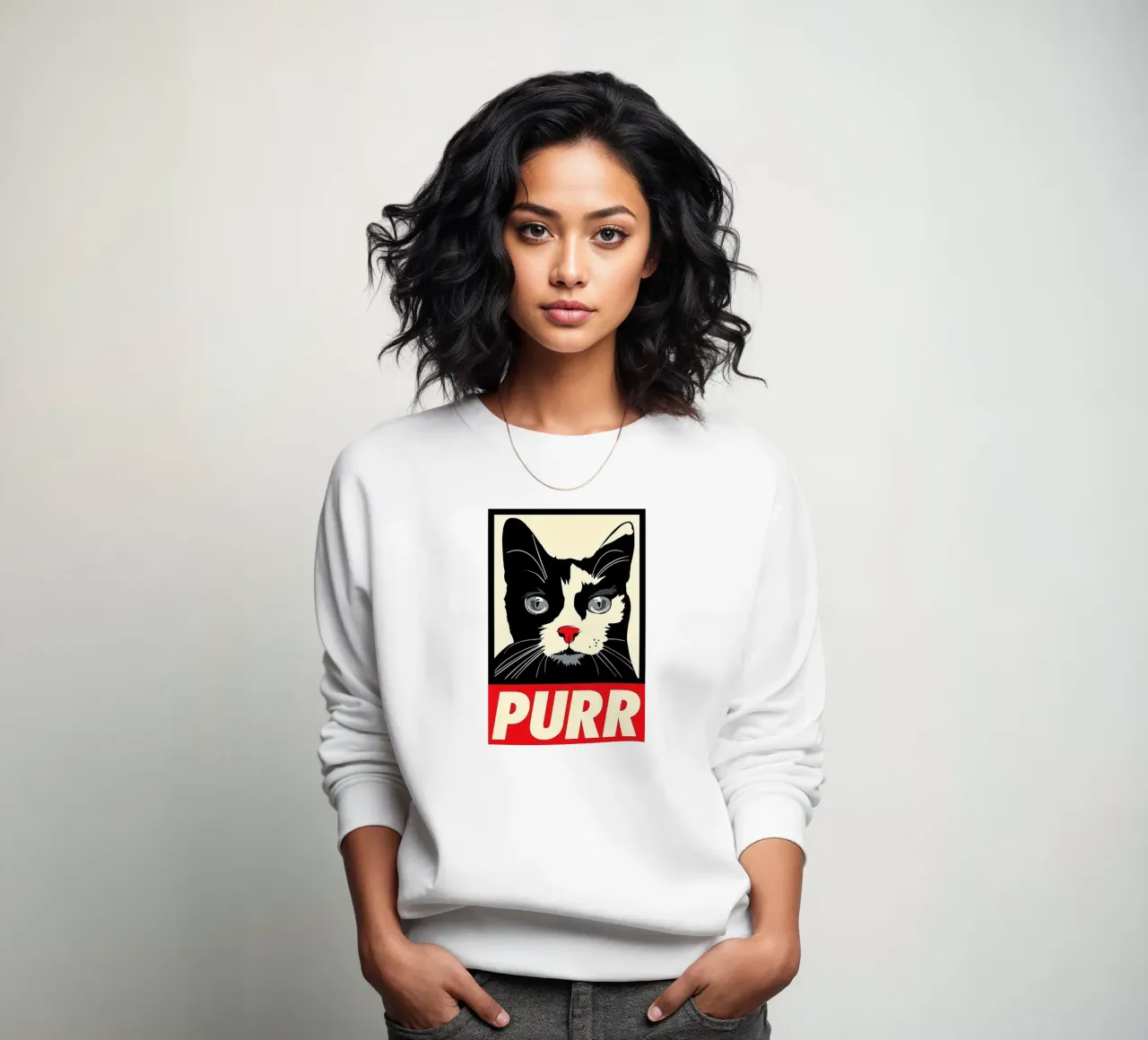 PURR sweatshirt by Arjun