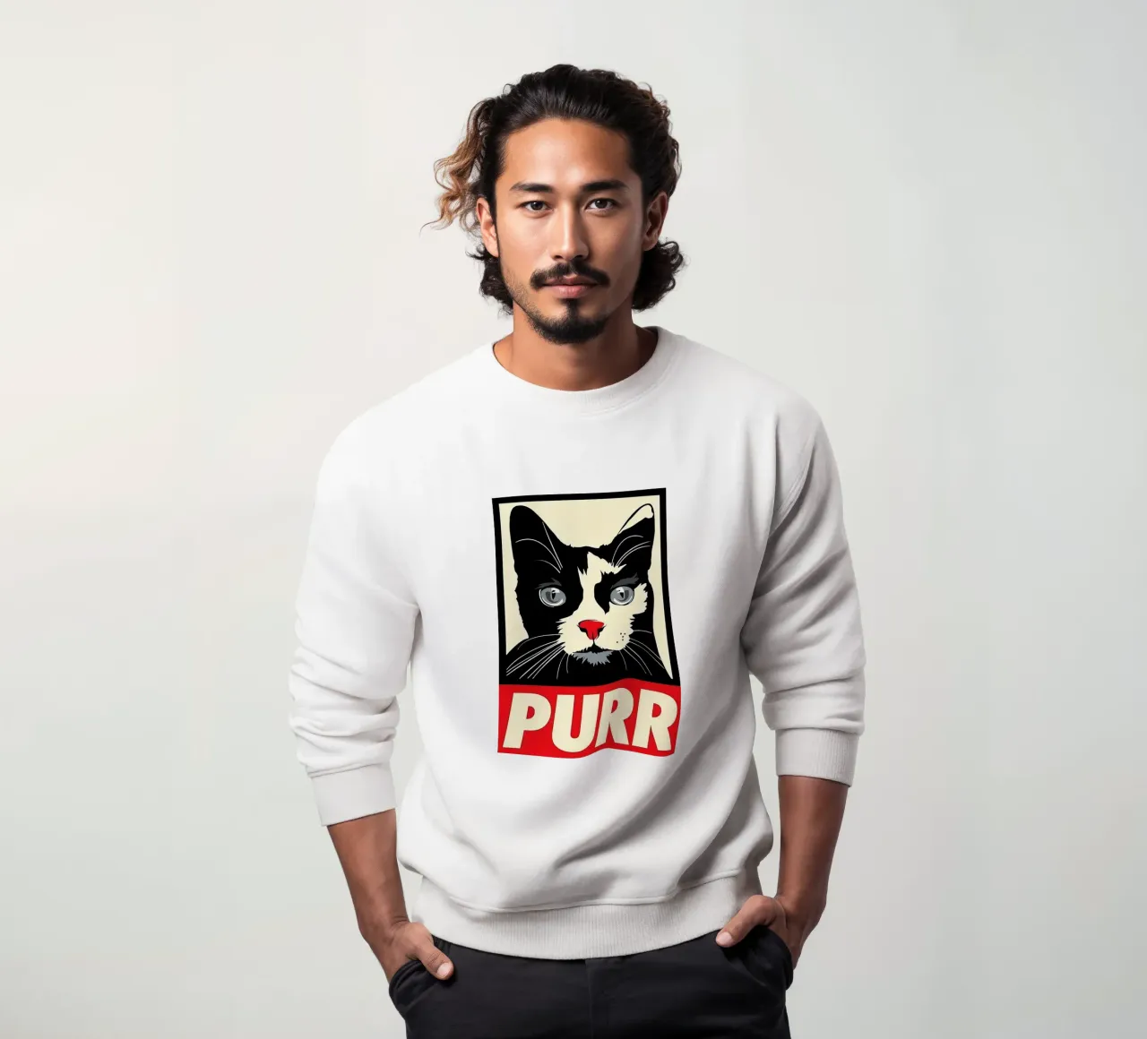 PURR sweatshirt by Arjun