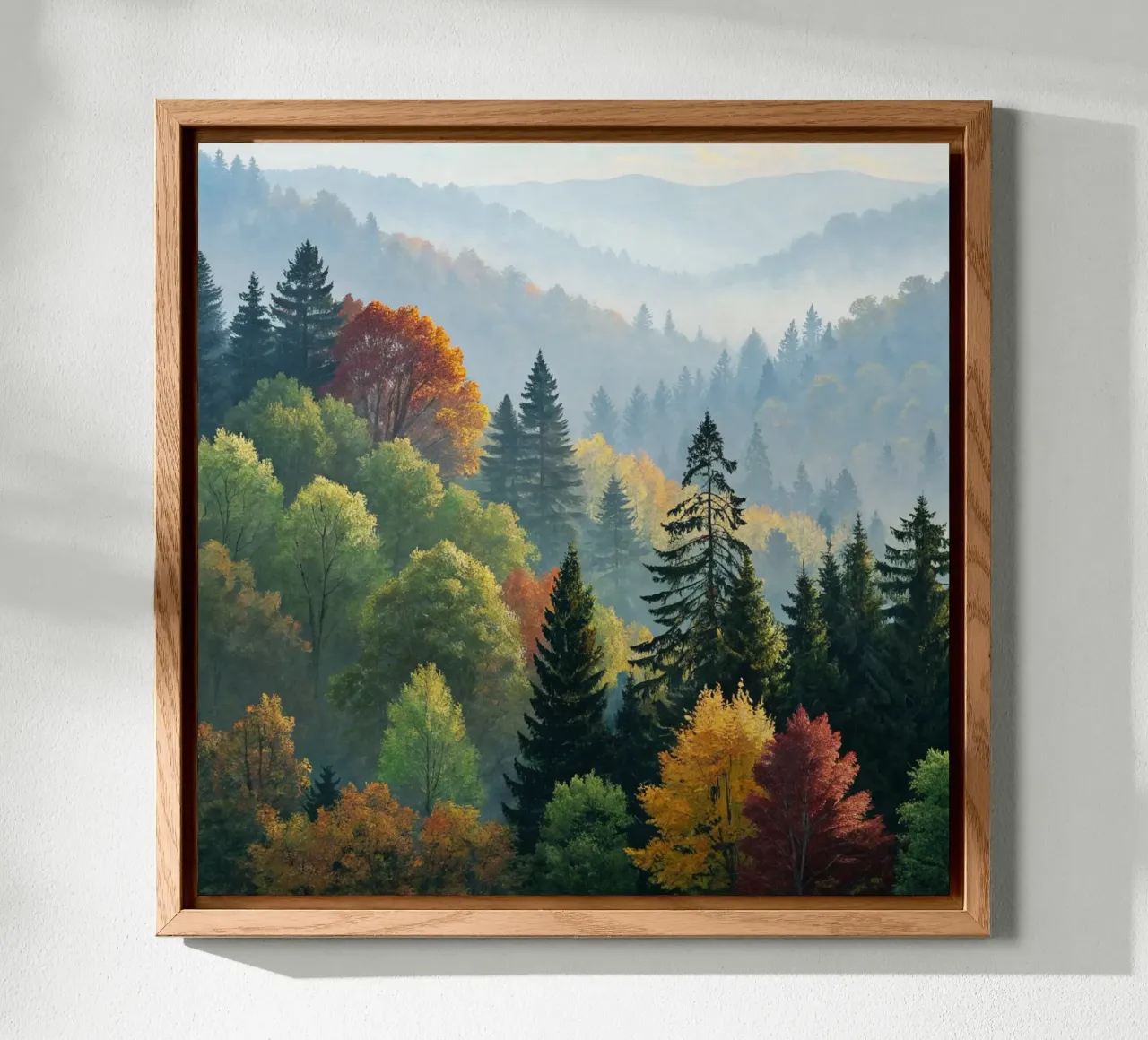 L'abbraccio dell'autunno alluminio dibond da Artistic-shop
