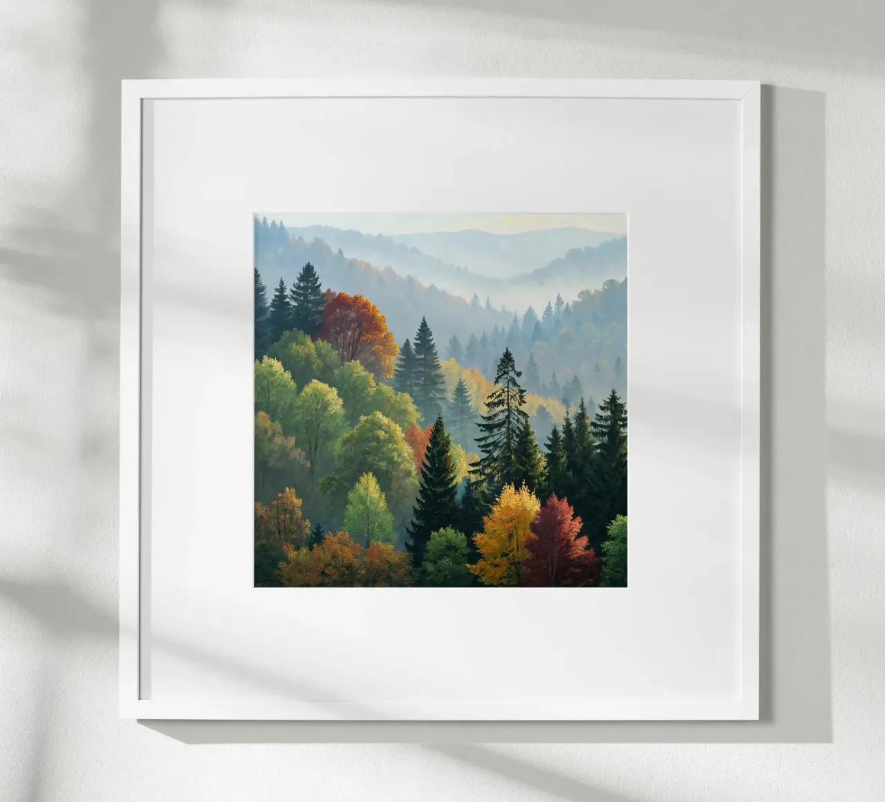 L'abbraccio dell'autunno poster da Artistic-shop