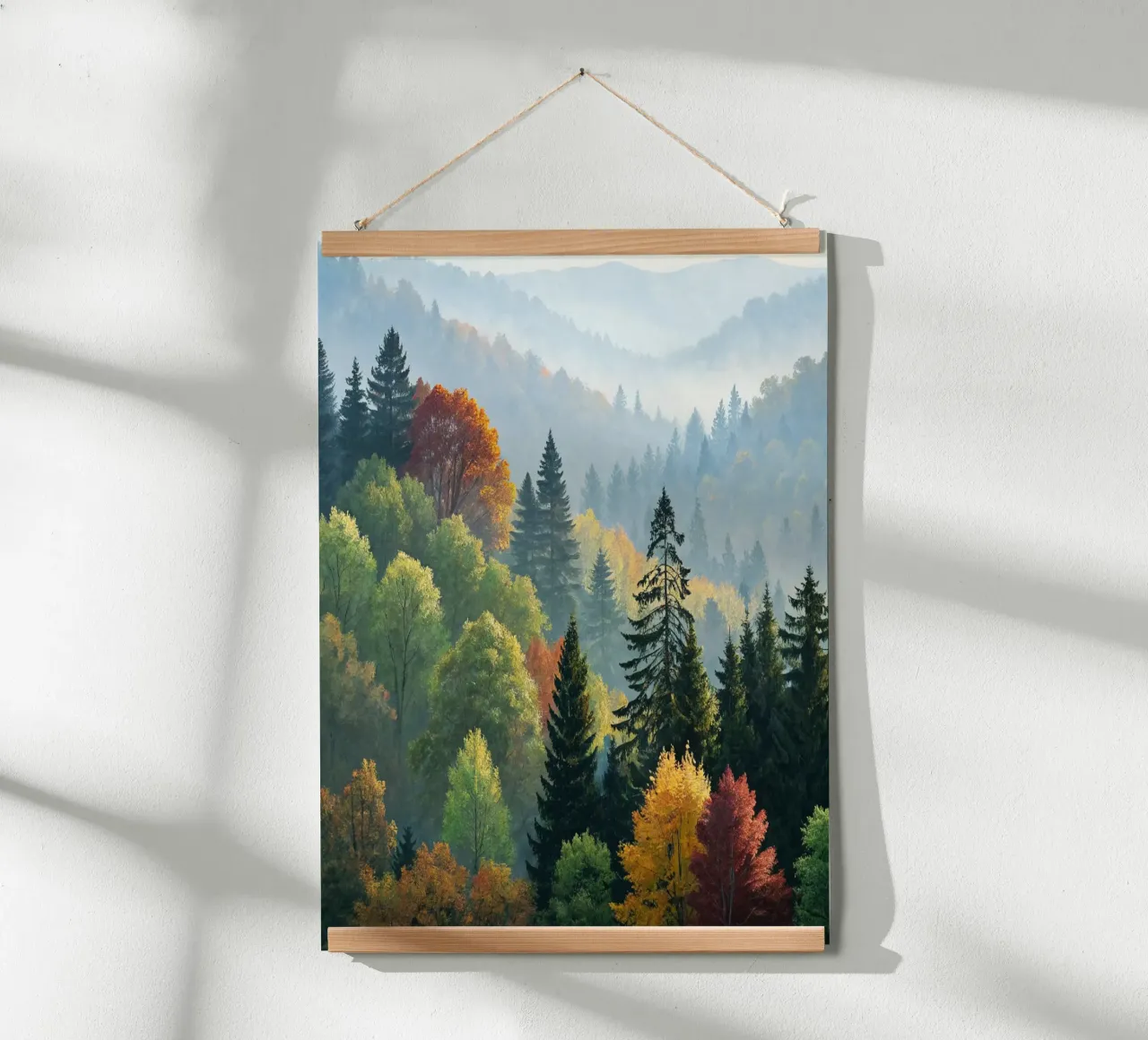 L'abbraccio dell'autunno poster da Artistic-shop