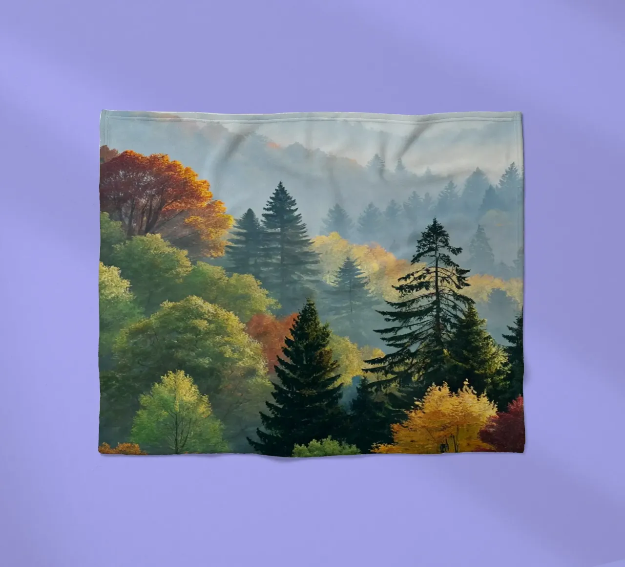 L'abbraccio dell'autunno coperta in pile da Artistic-shop