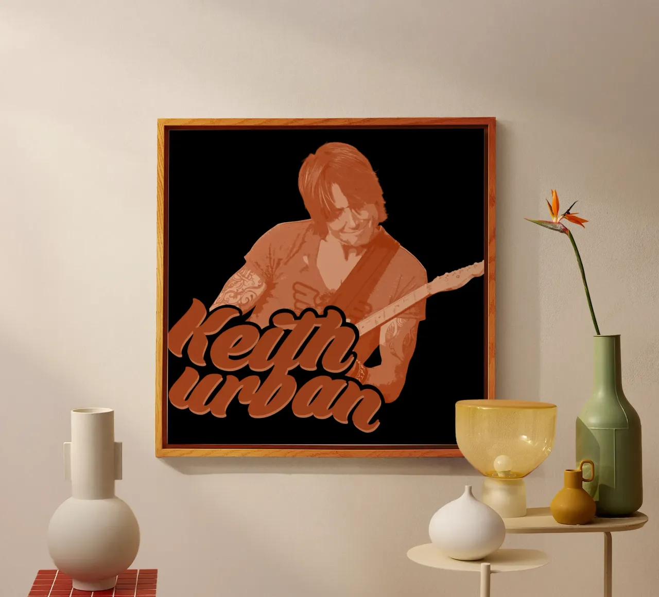 Keith Urban Pop Band plexiglass da grass.studio_