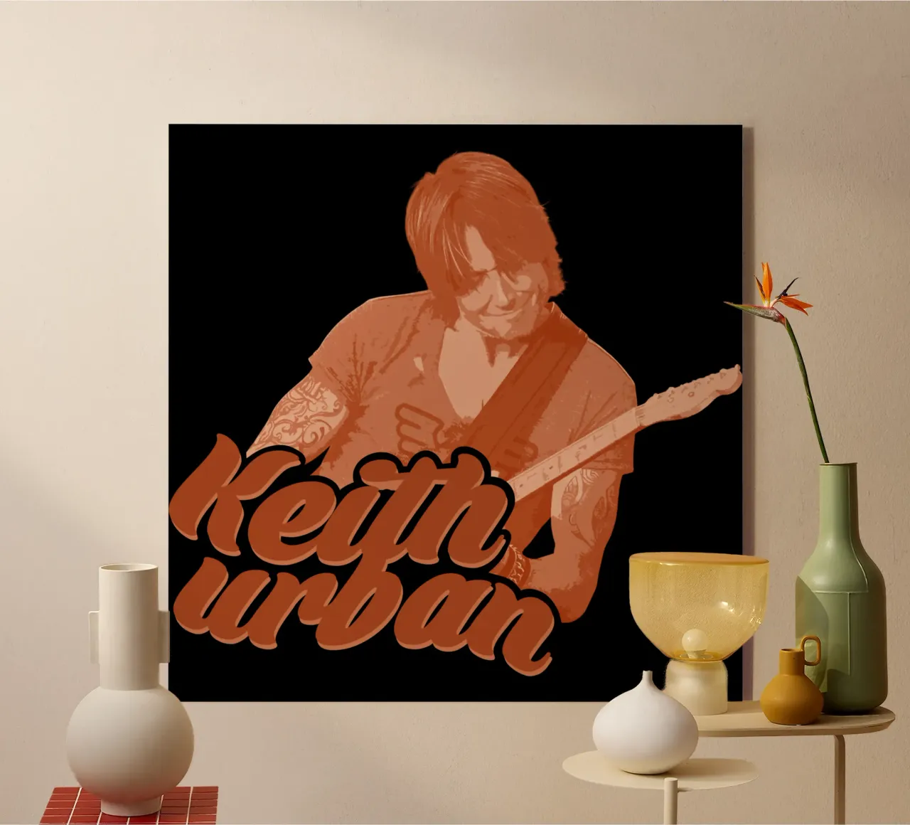 Keith Urban Pop Band plexiglass da grass.studio_