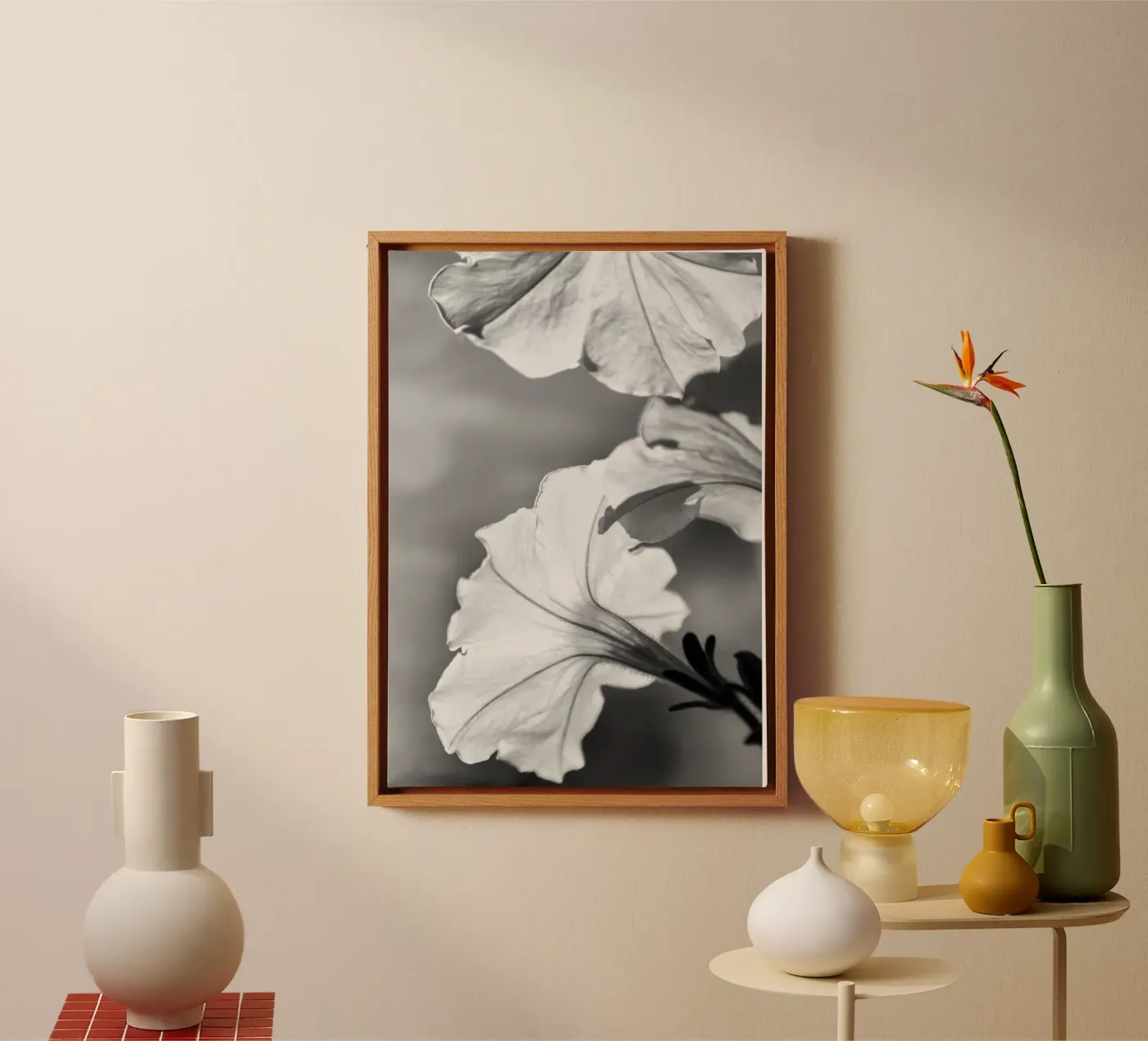 Flora 2 canvas van rafael campezato