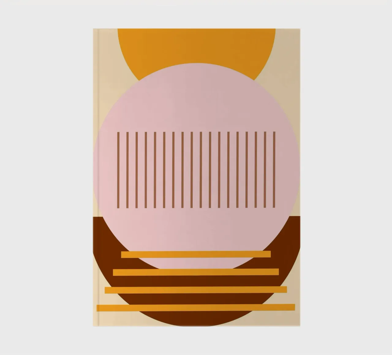 line circle minimal 03 notebook by Creaton